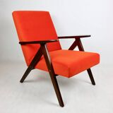 Vintage Orange Var B-310 Armchair, 1970s