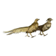 Decorative brass pheasants from the 70s (X2)
