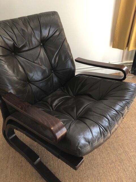 Fauteuil scandinave Siesta par Ingmar Relling