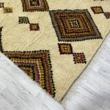Tapis berbère coloré en laine fait main 260 X 160 CM