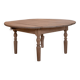 Round coffee table