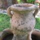 Pot de fleurs multiple en terre cuite, terracotta 1960