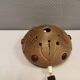 Small ceramic wall lamp (can also be used as a table lamp) space age style. Danish 1970s