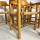 1970s Set of 6 Vintage Pine Dining Armchairs by Rainer Daumiller