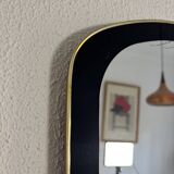 Vintage 1960 asymmetrical mirror - 69 x 35 cm