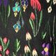 Tapis floral olténien, fait à la main en laine en roumanie