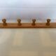 Dish towel rack Scandinavian pine coat rack