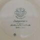 Saladier Villeroy & Boch motif Burge land bleu
