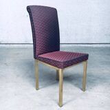 Hollywood Regency Style Design Dining Chair, 1970s, Belgium, Set of 6