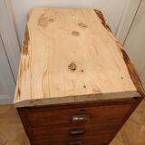 Meuble de métier en bois