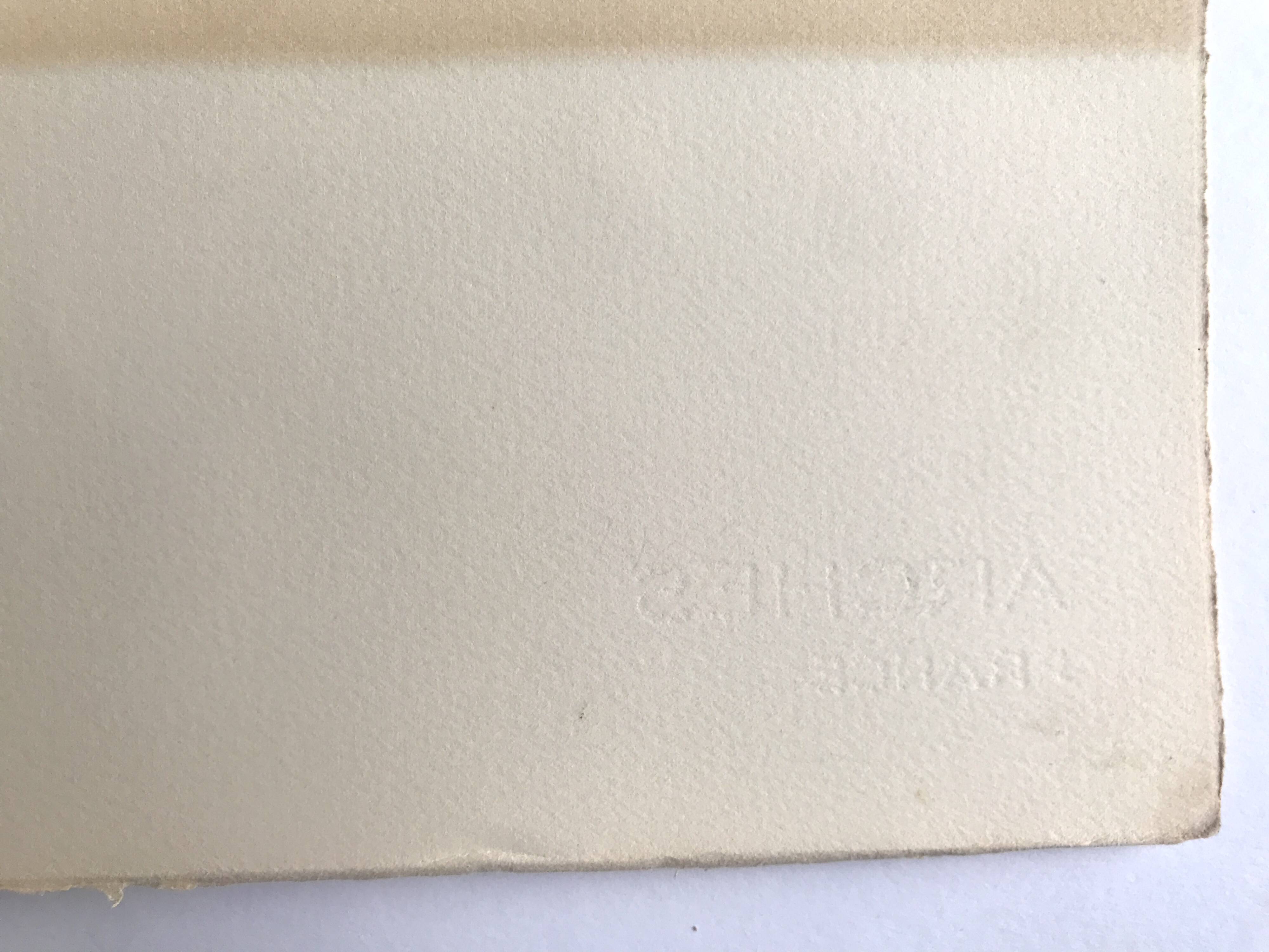 Émile GILIOLI, Untitled, c. 1970. Original lithograph signed in pencil