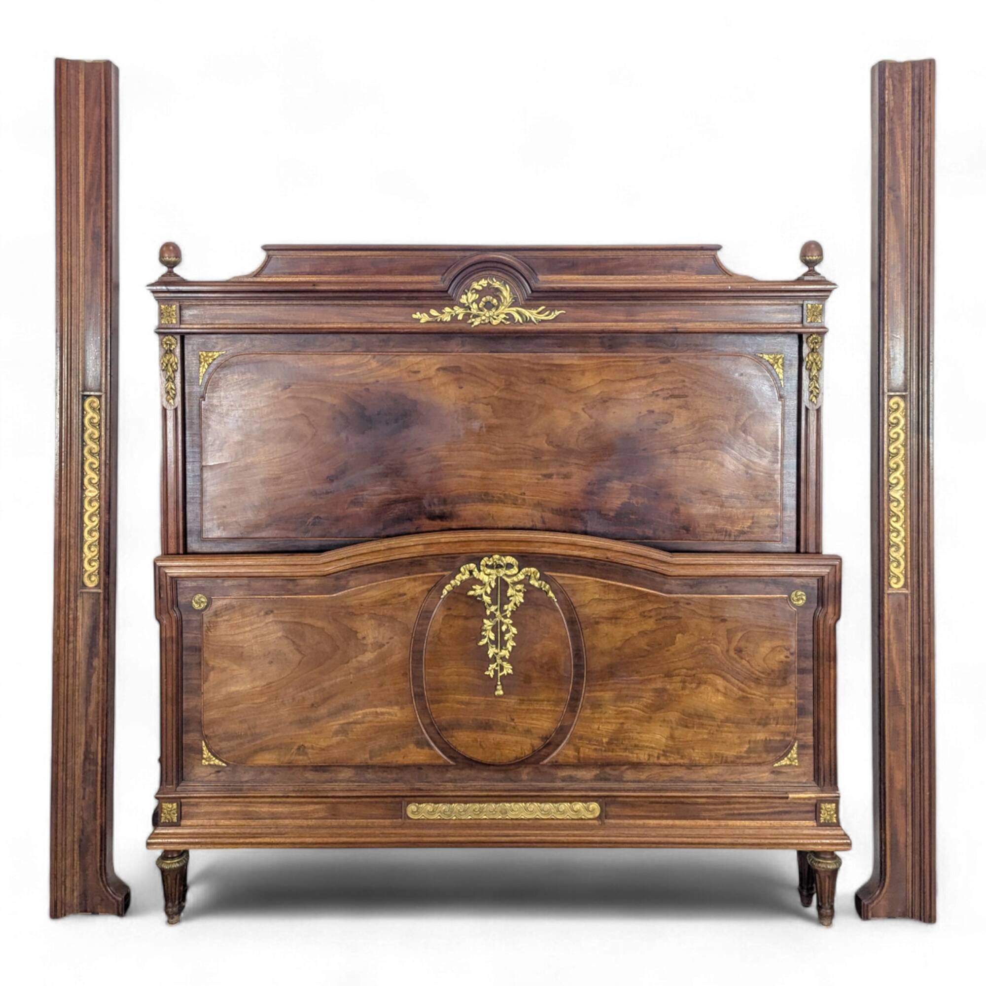 Louis XVI style mahogany bed Faubourg St Antoine