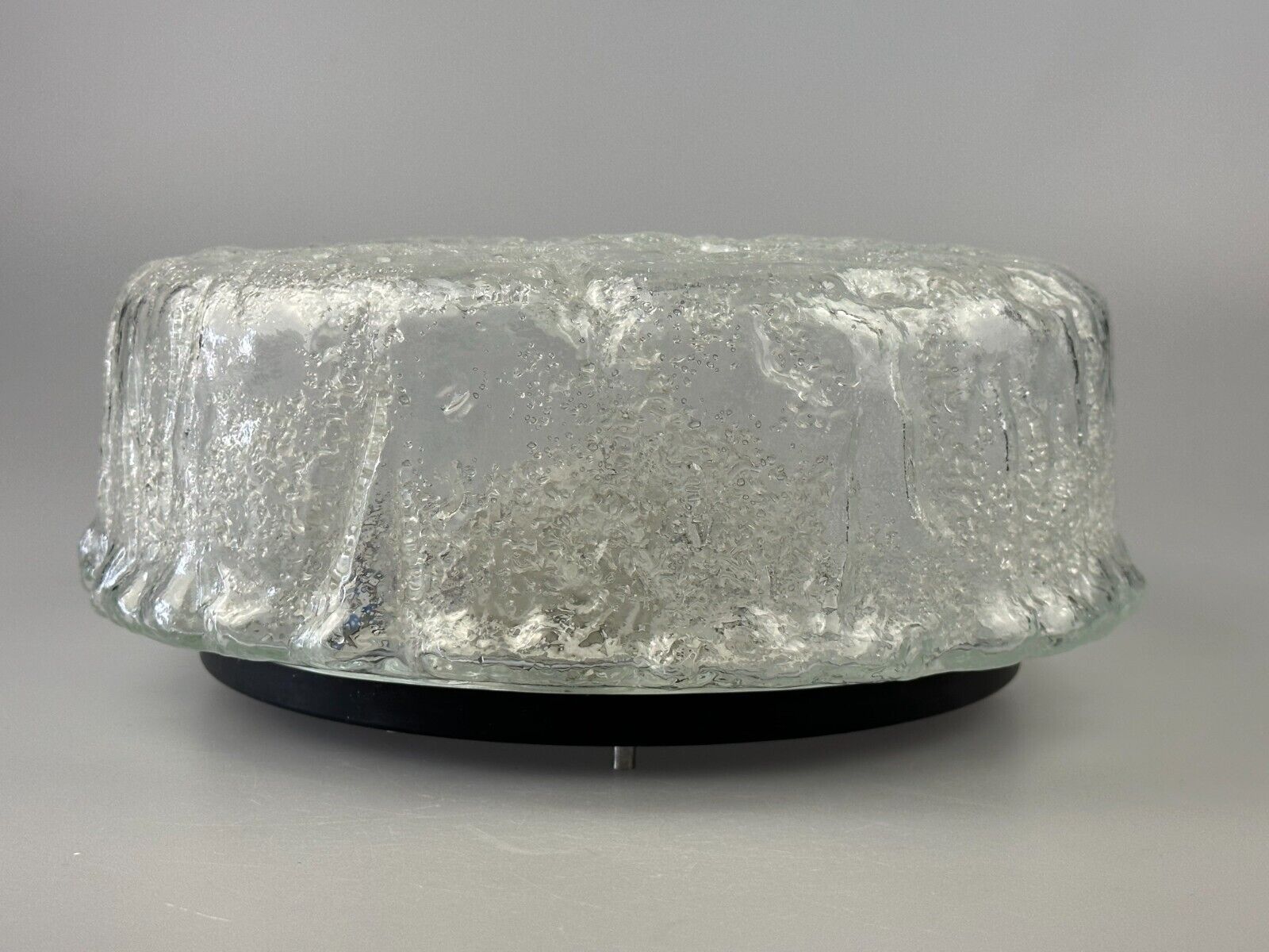 60s 70s ceiling lamp Glashütte Limburg Germany Plafoniere Space Age