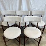 Scandinavian teak chairs by Gplan from the 1960s.