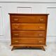 Vintage chest of drawers with compass feet