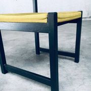 Mid-Century Modern Dining Chair Set by J. Batenburg for Mi, Belgium 1969, Set of 6