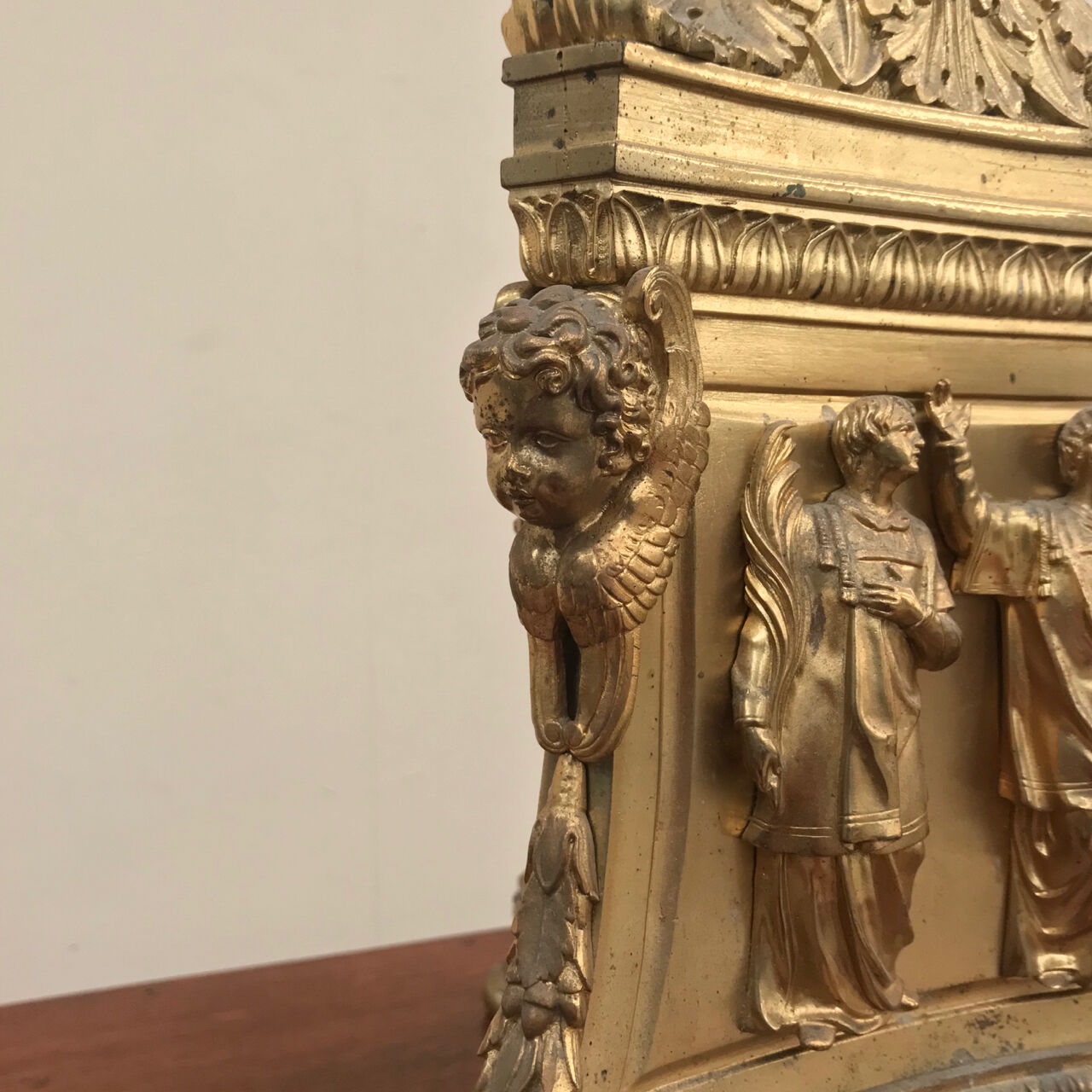 Louis XVI bronze floorlamp