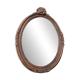 Old wood carved mirror 51 x 37