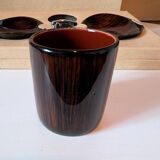 Earthenware ashtray from Salins-les-Bains