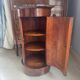 Somno Epoque Empire - Beautiful flamed mahogany - Original grey Sainte-Anne marble