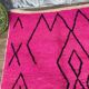 Handmade Berber wool rug