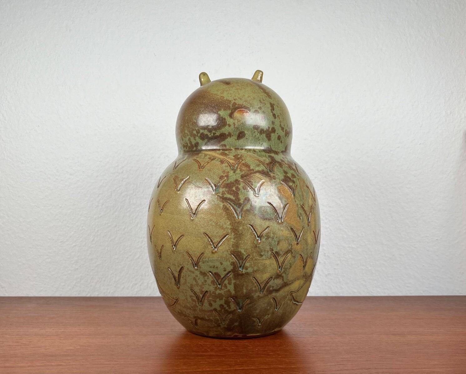 Hibou Meike Falck Nicolaisen, , années 1960, céramique