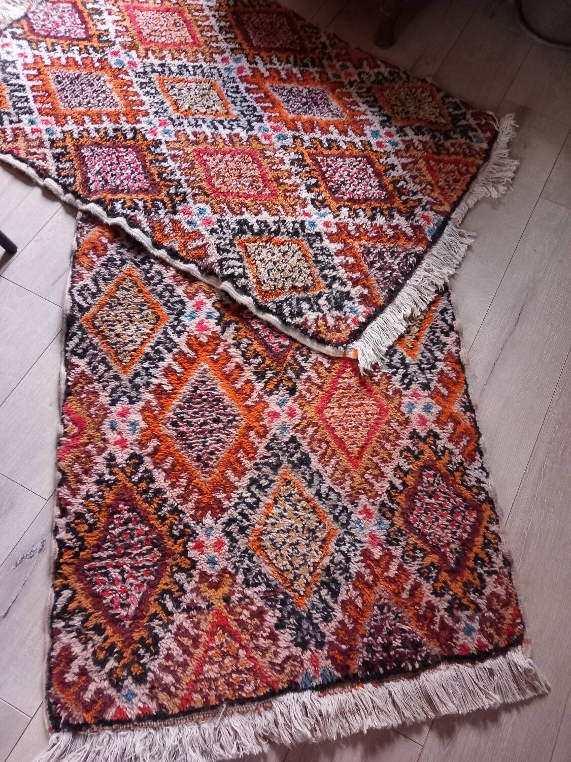 2 antique Moroccan/Berber rugs