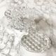 Vintage cut crystal candy box