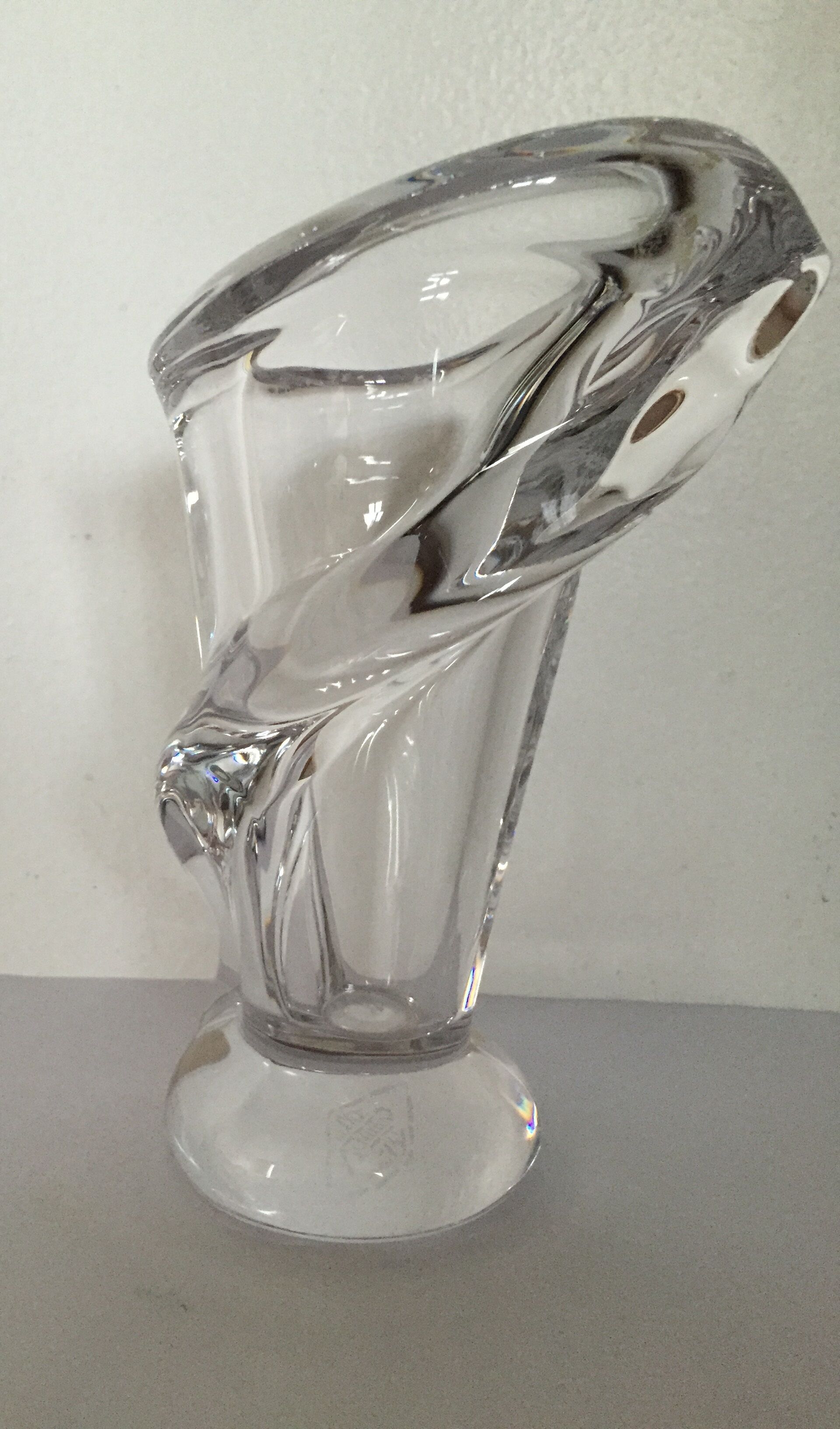 Vase en cristal