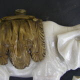 White porcelain elephant