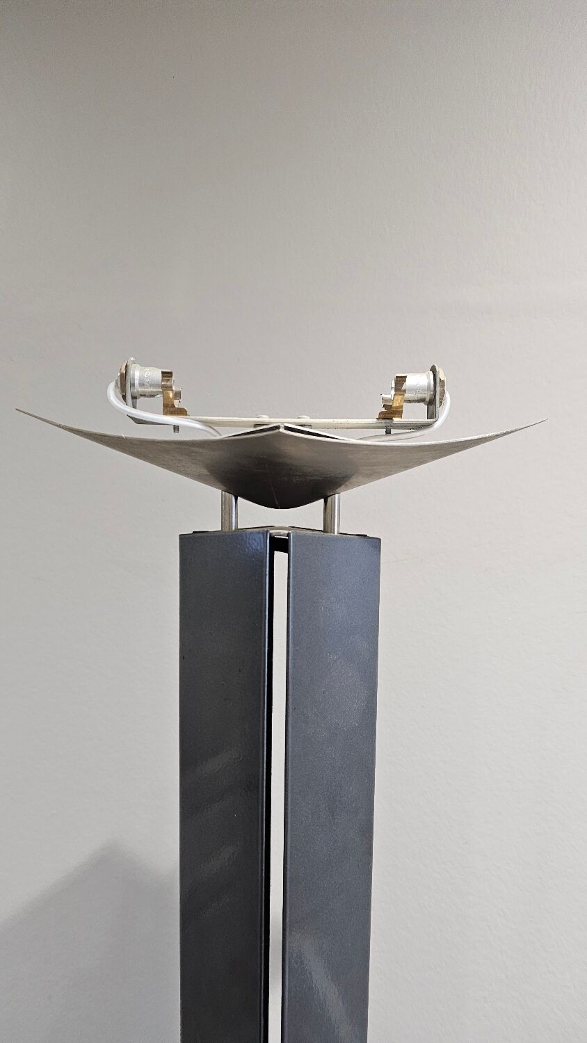 Grand Lampadaire vintage 1970 en Metal Design Lampe d’Exception Luxury