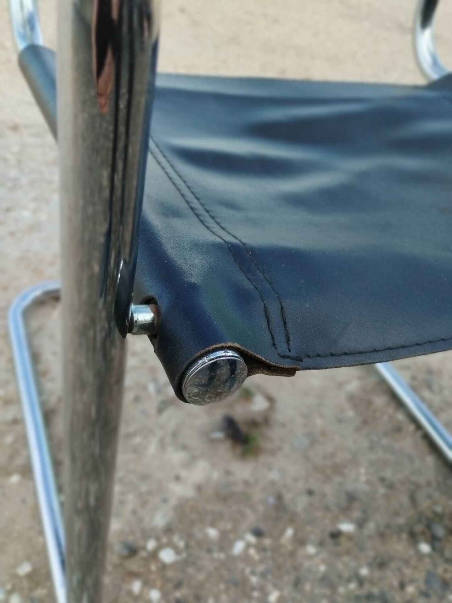 Chaise ancienne vintage style marcel breuer