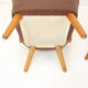 Paire de fauteuils en chêne des années 1940 par Krasna Jizba, Tchécoslovaquie