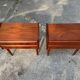Vintage Danish teak bedside tables, 1964, set of 2