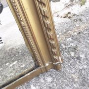 Vintage gold mirror