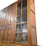 XL tall vintage industrial display cabinet / laboratory cabinet / cabinet
