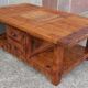 Table basse en chêne
