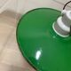 Farmhouse enameled pendant light