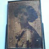 Hand mirror year 1929 23x9cm