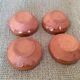 4 glazed terracotta bowls