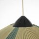 Rare Louis Kalff Philips pendant lamp with nylon bands, 1950s