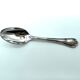 12 spoons dessert model sully silver metal in a case