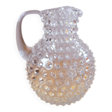 Bohemian crystal carafe with diamond tips