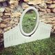 Mirror trumeau old gray