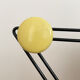 Mid-century metal wall-mounted coat rack
