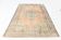 Soft Salmon & Navy Blue Handmade Wool Vintage Rug, 183x264 Cm