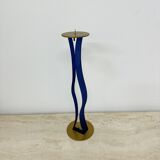 Lucite Cec Lepage style lucite candle stick , 1980s