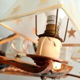 Rectangular chandelier 8 petitot