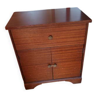 Ancienne table de chevet en bois