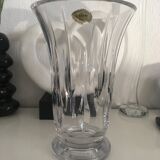 Bohemian crystal vase